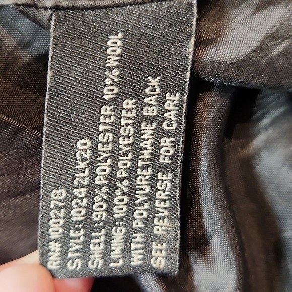 LAST Kiss Flannel Faux Fur Trimmed Hooded Jacket - Picture 8 of 9